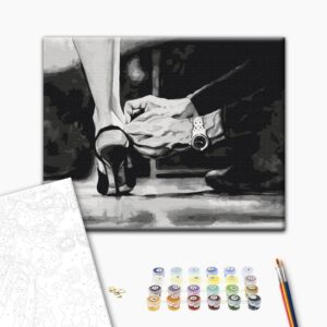 Malowanie po numerach Mowa ciała 3 © Anna Esthete