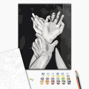 Malowanie po numerach Mowa ciała 6 © Anna Esthete