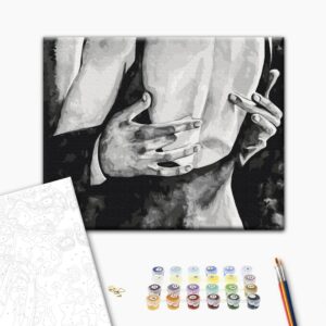 Malowanie po numerach Mowa ciała 5 © Anna Esthete