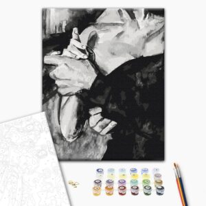 Malowanie po numerach Mowa ciała 1 © Anna Esthete