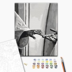 Malowanie po numerach Mowa ciała 8 © Anna Esthete