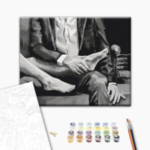 Malowanie po numerach Mowa ciała 2 © Anna Esthete