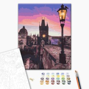 Malowanie po numerach Most Karola