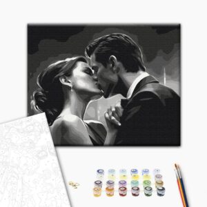 Malowanie po numerach Romantyczny noir