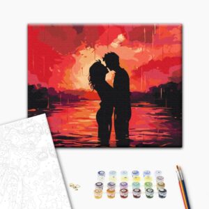 Malowanie po numerach Odcienie namiętności