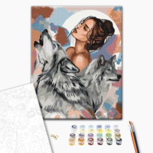 Malowanie po numerach Wilczyce © Olga Bochulynska