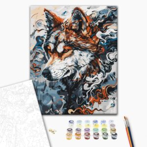 Malowanie po numerach Duch lasu