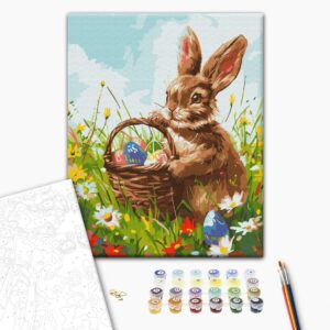 Malowanie po numerach Wielkanocny posłaniec