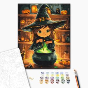 Malowanie po numerach Czarownica